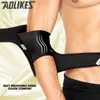 Knee Pads AOLIKES Official In Stock 1PC Sport Safety Tennis Elbow Brace Sleeve Support Pad Absorb Sweat Protection Gear