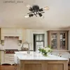 Ceiling Lights Ceiling Lights Simple Balcony Dining Room Lamp Modern For Living Nordic Light Retro Iron Q231120