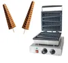 Brotbackautomaten, elektrisch, 110 V oder 220 V-240 V, 4 Stück, Lolly-Waffeleisen, Kiefernform, Maschinenstäbchen