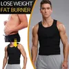 Tracksuits voor heren mannen taille trainer tanktops Shapewear Slimming body shaper compression shirt ondergoed voor gewichtsverlies workout sauna zweetvest 230419