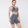 Survêtements pour femmes 2 pièces Design Sweety Seamless Sets Summer Women Yoga Work Out Tight-fit Sports