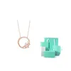 Initial Designer Heart Pendant Necklaces Women Chain Festival Commemorative Couple Fashion Brand Jewelry with Gift Box