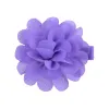 Cute Chiffon Petals Flower Hair Clips Baby Girls Hair Accessories Toddlers Bangs Barrettes Kids Headwear