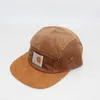 Corduroy kontrast färg motorhuv designer casual boll caps för kvinnor justerbar vintage steetwear unisex