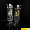 Hookahs Ustaw olej Bongs Glass Bubbler Water Rury LED Zmiana kolorów Dab Rig Bong Light