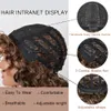 Perruques synthétiques rouge brun cuivre gingembre court lâche bouclés pour les femmes naturel cosplay perruque de cheveux avec frange résistant à la chaleur LIZZY 230419