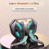 Auriculares para teléfono celular Auriculares Bluetooth 5.2 Auriculares para juegos Auriculares inalámbricos Auriculares TWS de baja latencia Cancelación activa de ruido con micrófono YQ231120