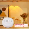 Trådlös garderob Ljus LED Köksljus under möbler Batteridriven Sunset Nightlight Wall Lamp Bedroom Decoration Cabinet