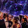 20-Zoll-LED-Leucht-Bobo-Luftballons mit Lichterkette, transparenter Ballon, Festival-Dekoration, Geburtstag, Hochzeit, Partyzubehör