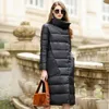 Women's Down Parkas 2023 Korean Fashion Warm Duck Double Sided Wear Outerwear Winter Jacket Women Coats Light 231118