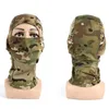 Rowerowe czapki maski taktyczne maska ​​pełna twarz CS Game Army Hunting Riding Sport Helmet Cap Outdoor Wojskowy Harm 231120