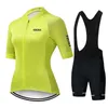 Jersey rowerowe zestawy damskiej odzieży rowerowej Kbora Kolanki Jersey i szorty damskie odzież sportowa 231120