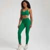 Lu Set Women Suit Align Top Women Bodysuit Gym Clothes Sport Yoga Lemons Suits Leggings Fitness Bra Outfits 2 Pieces Running Workout LL Seamless