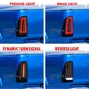 Toyota Hilux Car Taillight 2005-2015 Turn Signal Lamp의 LED 러닝 브레이크 리버스 테일 라이트 어셈블리