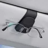 Pare-Soleil Universel Pour VoIture Bote Lunettes Clip de carte portte-billet wsparcie de fixation tui de stylo lunettes Accessoires de VoIture