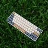 Tastaturen Tastaturen MK61 Mini-RGB-Gaming-Mechanische Tastatur mit Hintergrundbeleuchtung Gamer 60 Prozent DIY Benutzerdefinierte PBT-Tastenkappe Hotswap USB PC-kompatibler linearer Schalter