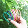 Bangle Fashion Boeddha meisje armbanden glitter jelly armband multicolor mooie schattige geweven knoop mousserende armbanden voor vrouwen