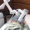 Intelligente Roboter-Schlankheitsmaschine Hochintensiver elektromagnetischer Impuls EMS + Kryo-Fettabbau-Muskelstimulator Cellulite-Abbau-Schönheitsausrüstung mit Roboterarm