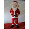 Adult Size Santa Claus Mascot Costumes Halloween Cartoon Character Outfit Suit Xmas Outdoor Party Outfit Unisex Promotional Advertising Clothings