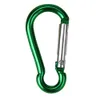 5 PCSCarabiners 2pcs Carabiners Aluminum Alloy Carabiner Spring Snap Clip Hooks Keychain Climbing Carabiner For Keys Camping Tools Keychain P230420