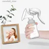 Breastpumps Breast Pump For Breastfeeding Manual Breast Milk Catcher Baby Feeding Pumps Lightweight Silicone Hand Pump Breastfeeding Manual Q231120