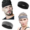 Спортивная повязка для волос для йоги, направляющая пот и дышащая петля для волос, аксессуары для волос, уличные головные уборы