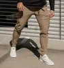 Pantalon de costume extensible pour hommes, taille haute, poche arrière ouverte, combinaison chaussettes d'été en soie glacée, Simple, lisse, élastique, sport décontracté