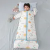 Sacchi nanna Borsa per bebè Manica staccabile Coperta indossabile Caldo neonato biologico Sacco a pelo per bambini Biancheria da letto ick Quilt 0 12 anni 231120