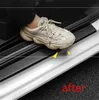 3D Nano Carbon Fiber Car Sticker Paste Paste Protector Strip Auto Door Andation Mircor Antratch лента водонепроницаемая пленка защиты