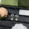 Klasyczne okrągłe kolczyki na stadninach Pearl Hoop Kolczyki Kobiety Wisior Binedrops Biżuteria z pudełkiem