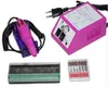 Профессиональная электрическая дрель для маникюра розового цвета со сверлами, вилка 110v240VEU, простая в использовании 5059903