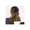 Acessórios de cabelo 40 pcs Veet Scrunchie Mulheres Meninas Elásticas Bandas de Borracha Accories Goma para Gravata Anel Corda Ponytail Holder6628191 Drop de Dhjhy