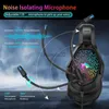 Cell Phone Earphones Colorful Head-mounted Gaming Headset Compatible Headphone For Switch/for /pc Gaming Headset Noise Reduction Usb For /5 YQ231120