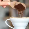 Skedar 10st trä salt kaffe skopa teskedar matsked för te mini pulver små