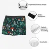 Underbyxor Magic Forest Underwear Men SEXY PRINT anpassade jordgubbsboxare shorts trosor