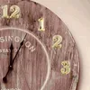 Relógios de parede 6 Pcs Acessórios Relógio Números Digitais Substituições Numerais Plásticos Dial