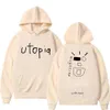 Men's Hoodies Sweatshirts Rapper Utopia Album Print Hoodie Men Women Hip Hop Fashion Oversized Sweatshirts Vintage Long Sleeve Fleece HoodiesL23111