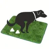 Autres fournitures pour chiens Tapis d'entraînement lavable de qualité supérieure pour intérieur et extérieur, herbe à pipi pour un pot facile et un contrôle des odeurs 231120