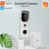 Doorbells Tuya Smart Video Doorbell Waterproof Night Vision Door Viewer 1080P FHD Camera Digital Visual Intercom WIFI 2.4G Tuya Door BellL231120