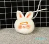 Fashion Luxury Jewelr Key Chain Designer Plush Cartoon Keychain Mobiltelefon Nyckelring Portachiavi