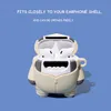 Аксессуары для наушников 3D Cartoon Bear Shark Apper для AirPods 1 2 Утиный бульдог мягкий силиконовый чехол Bluetooth для AirPods Pro J230420