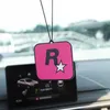 Car Fragrance R Star Pendant Deodorante per auto Vista posteriore da appendere Compresse profumate per aromaterapia a lunga durata Deodorizzazione per auto