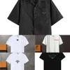 2023 T-shirts pour hommes Polos Marque de loisirs T-shirt à manches courtes T-shirt surdimensionné classique Short décontracté Femme Importé Outillage en nylon de haute qualité EUR a1