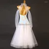 Stage Wear Modern High-end Performance Competition Waltz National Standard Dance Large Swing Dress Imitation Austrian Diamond