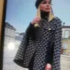 Magnifique cape boutique pour femmes, trench-coat, vestes tunique à capuche avec ceinture, vêtements d'hiver à manches longues, vêtements d'extérieur