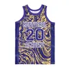 High School Basketball 15 Jermaine Cole Trikots Terry Sanford Shirt Uniform MARKE X 15 DREAMVILLE Teamfarbe Marineblau Schwarz Motiv HipHop College genäht Vintage