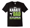 Herr t -skjortor män skjorta karate - cool pappa mode kort ärm rolig t -shirt nyhet tshirt kvinnor