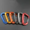 5 PCSCARABINERS 16KN ALUMINIUM CARABINER D FAPA Snap Clip Hook Outdoor Climbing Safety Lock Hook för klättring av ryggsäck Hook P230420