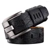 Belts Durable All-match Casual Wild Skirt Pants Bands Genuine Leather Belt Men Pin Buckle Waistband