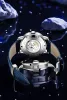 U1 TOP AAA Męskie zegarek niebo księżyc Automatyczny ruch mechaniczny niebieska skórzana luksusowa sukienka wodoodporna świetliste szafirowe zegarki nadgarstki Montre de Luxe 84